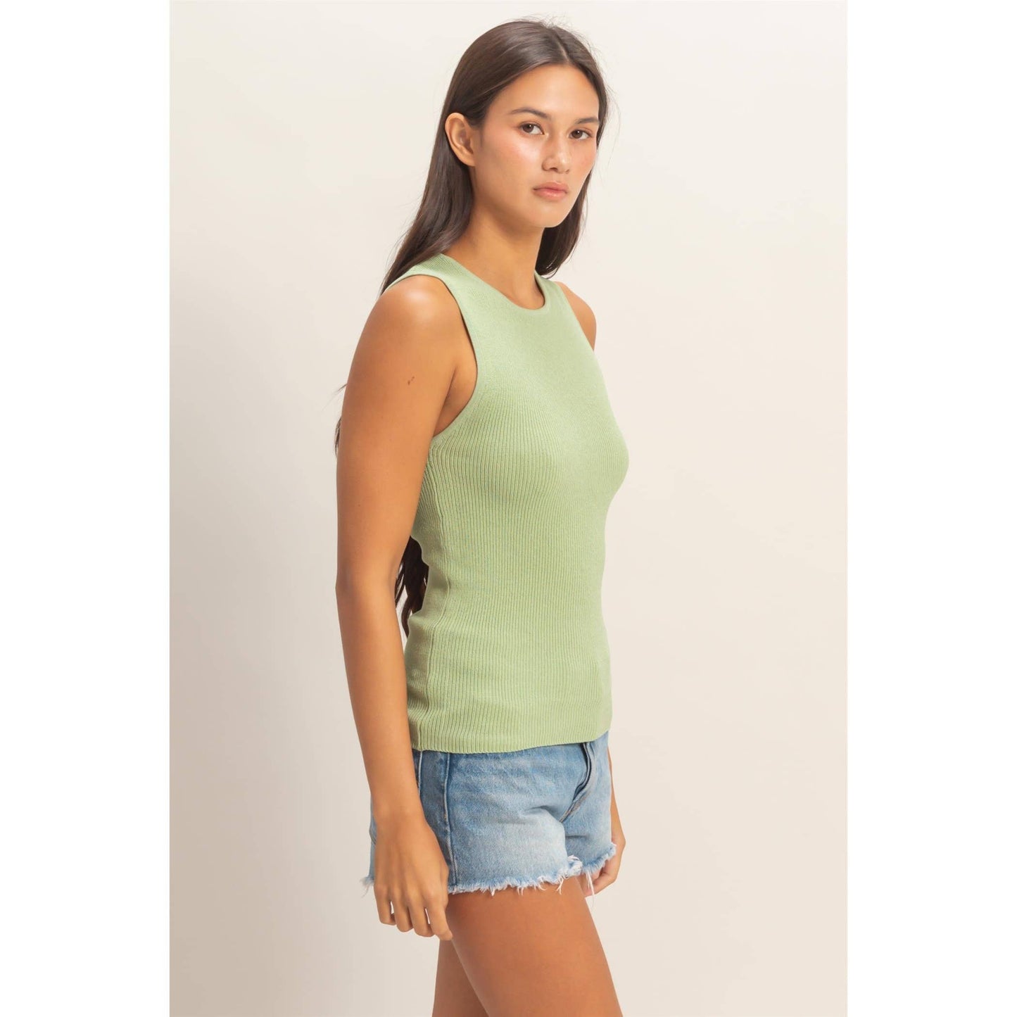 Ribbed Knit Tank Top
