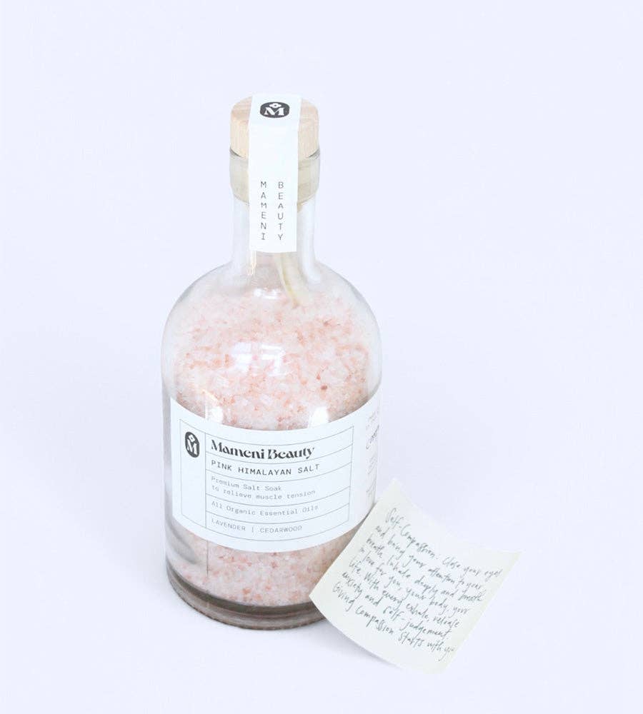 “Compassion” Pink Himalayan Salt Soak