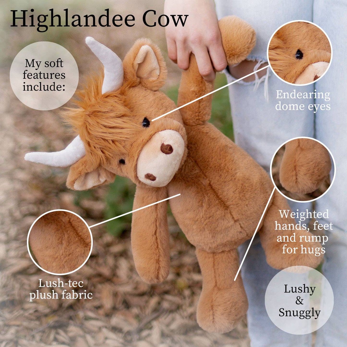 WS Lushee 16 in - Highlandee Cow