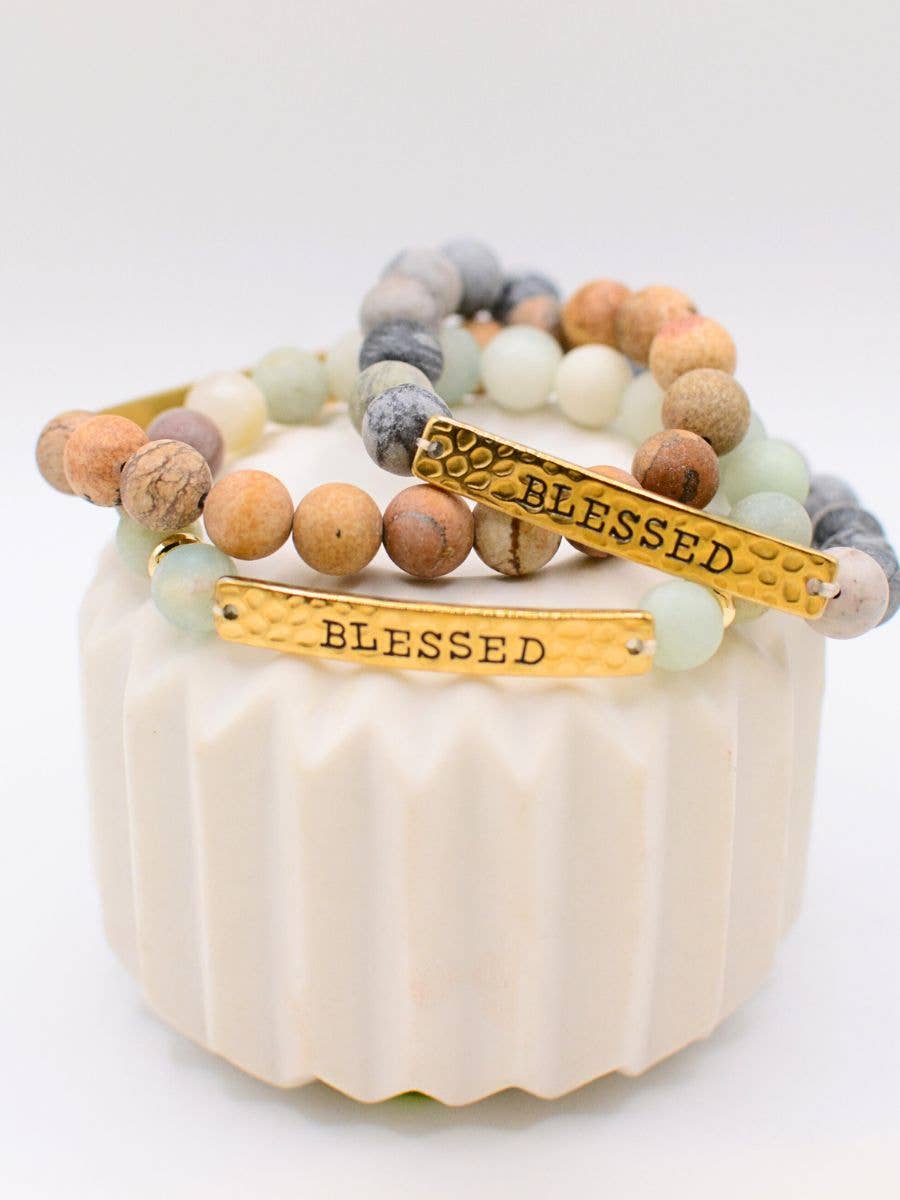 Blessed Christian Jewelry - Inspirational, Faith Bracelet