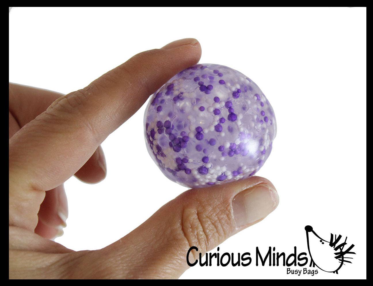 Small Amazing 1.5" Confetti Bead with Thick Gel Mold-able