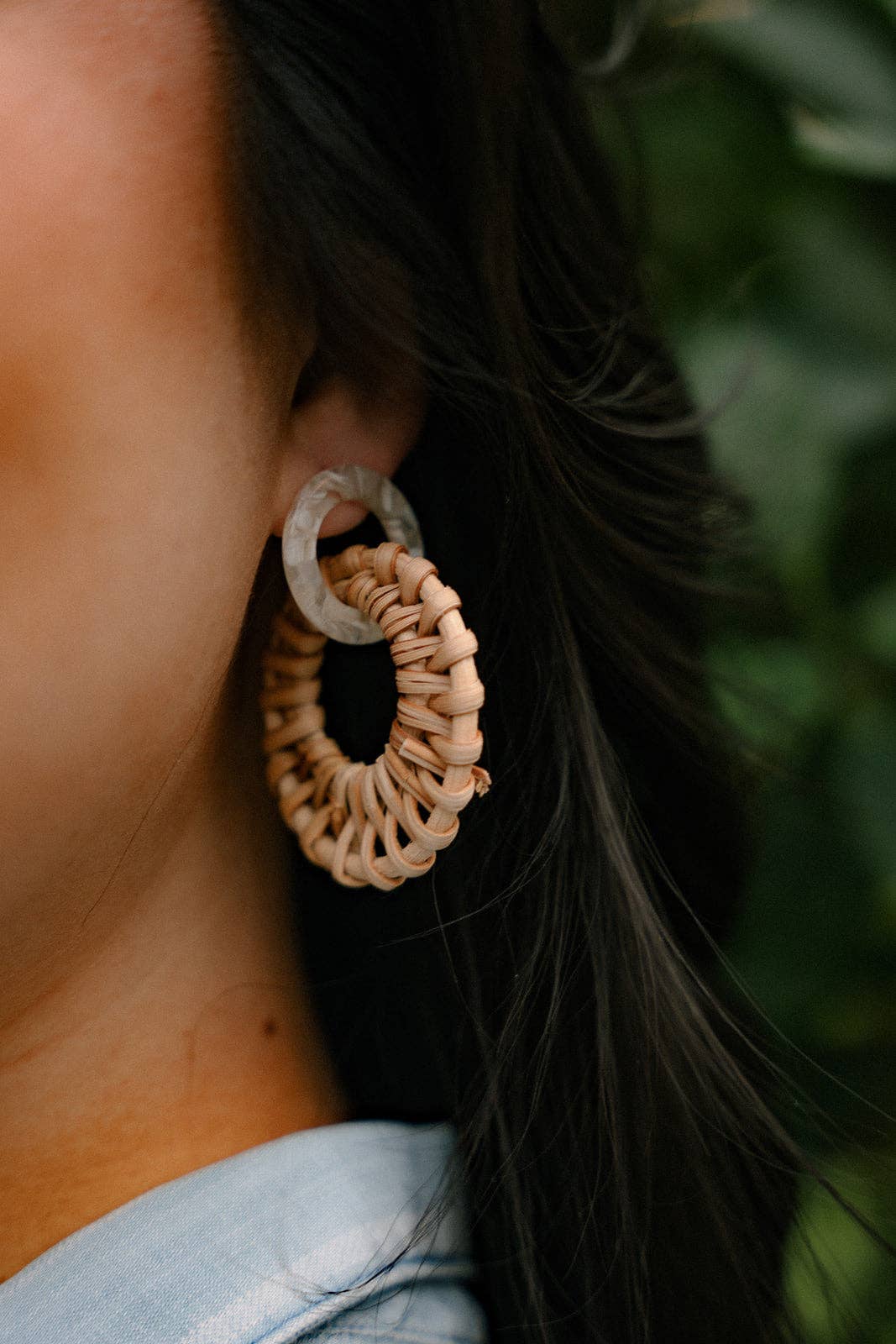 Calypso Earrings - Dark Rattan // Resort Summer Jewelry