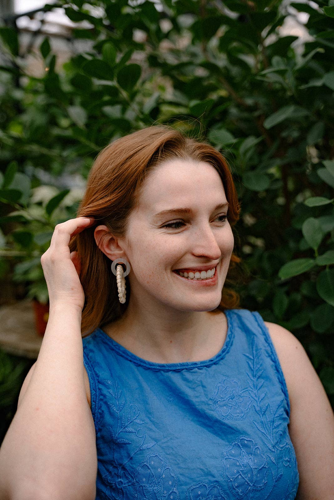 Calypso Earrings - Light Rattan // Resort Summer Jewelry