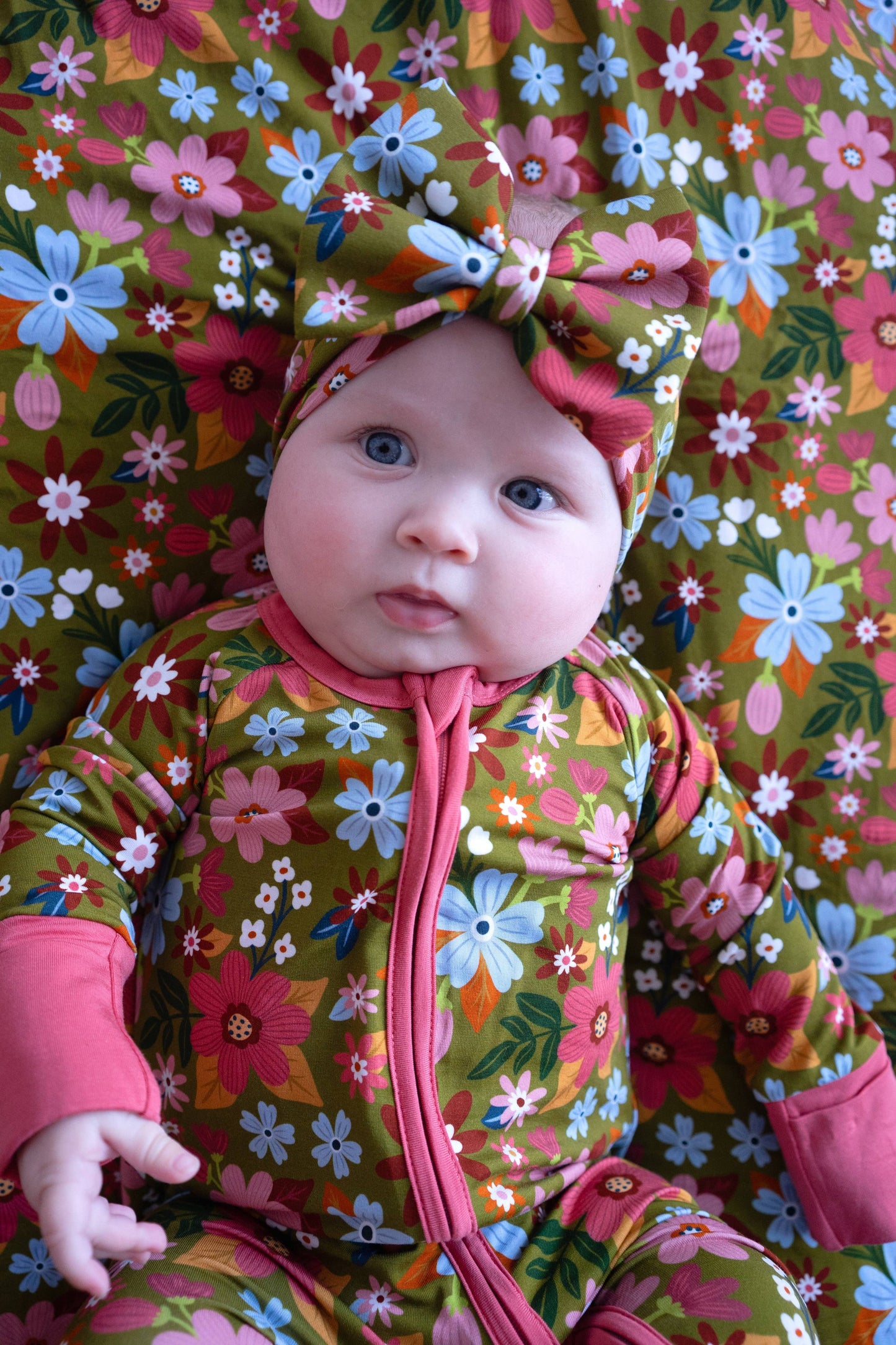 Fall Floral Zippy