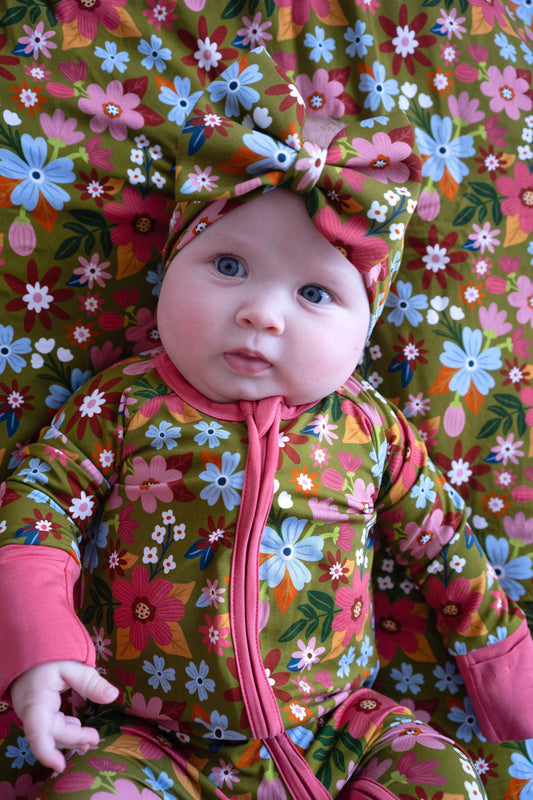 Fall Floral Zippy