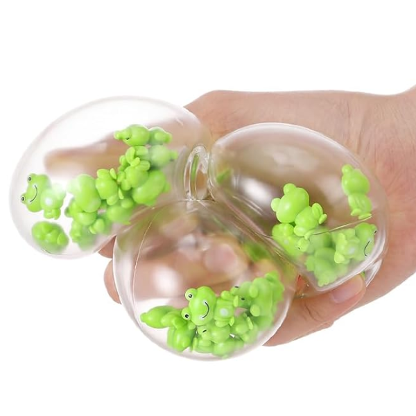 Frog-Filled Squishy Stress Balls