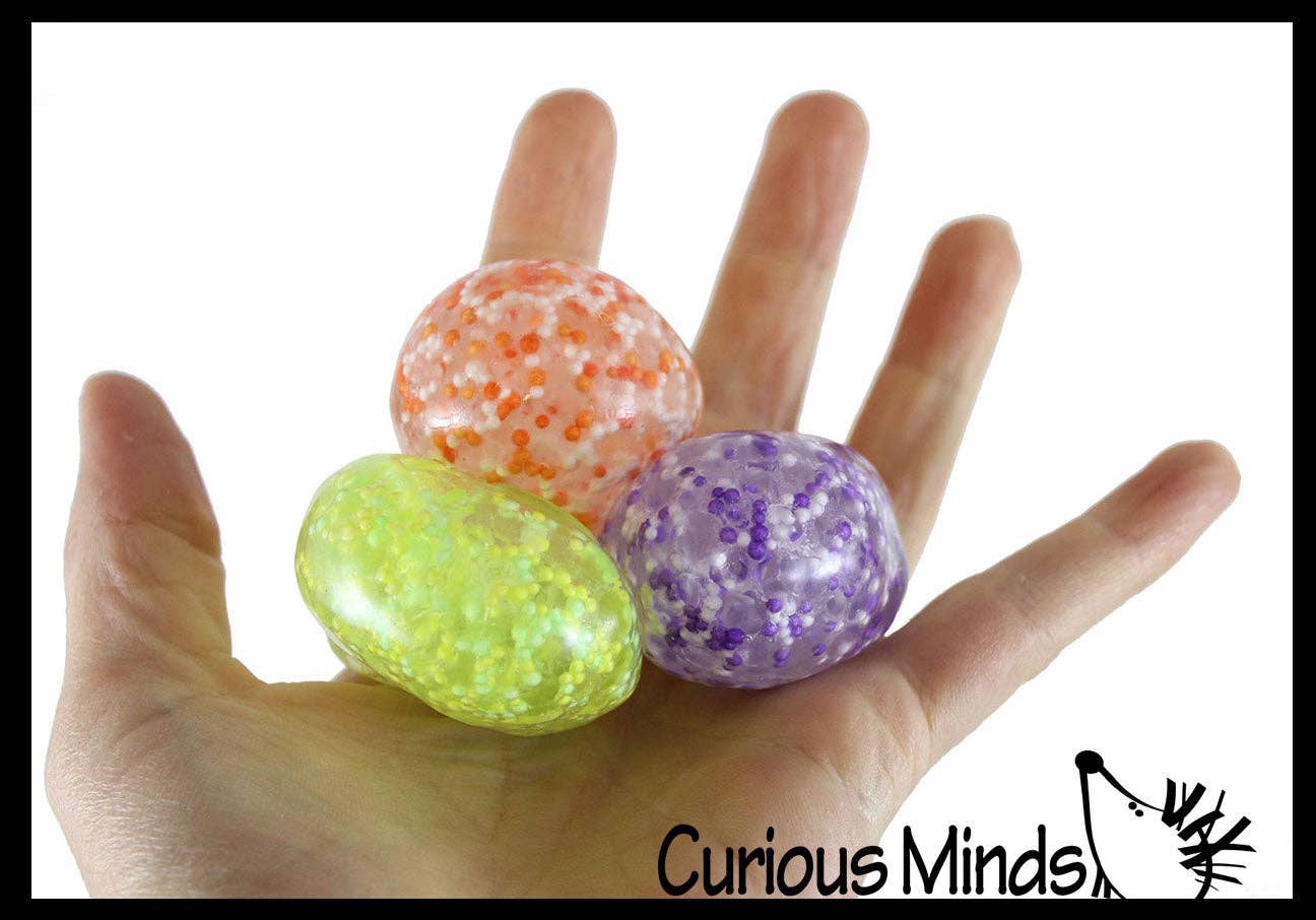 Small Amazing 1.5" Confetti Bead with Thick Gel Mold-able