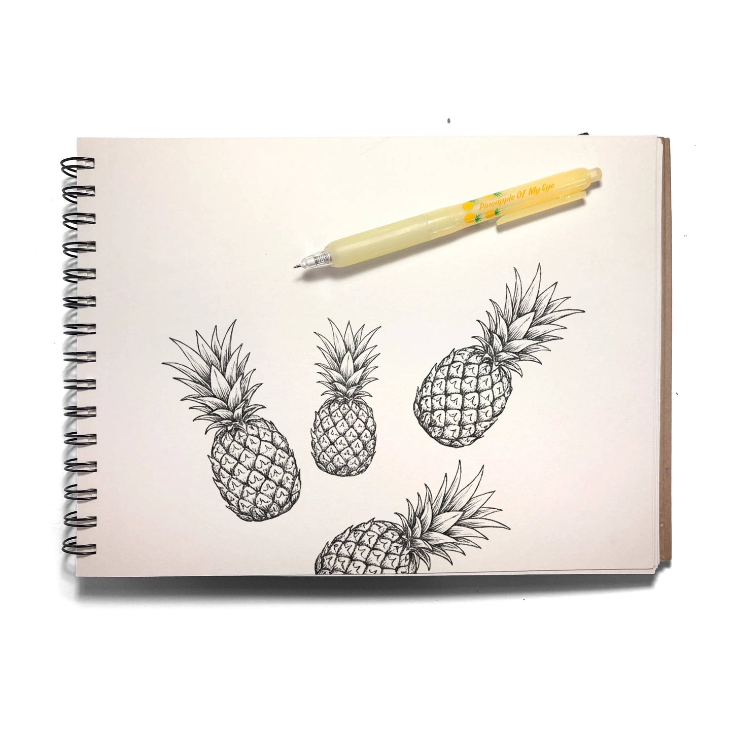 Fresh Squeezed Black Ink Scented Gel Pens - Display of 24