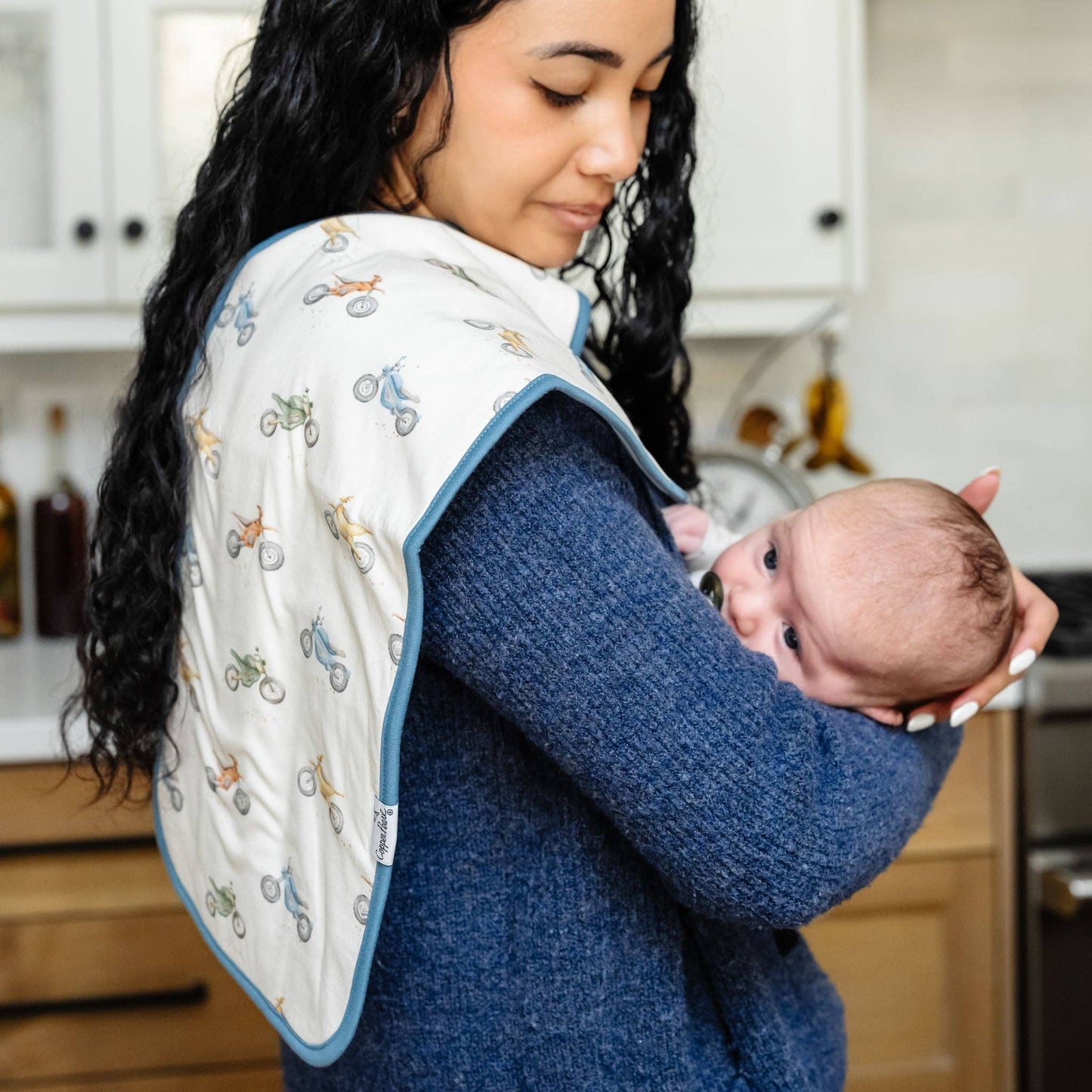 3 Pack Premium Burp Cloths - Ryder