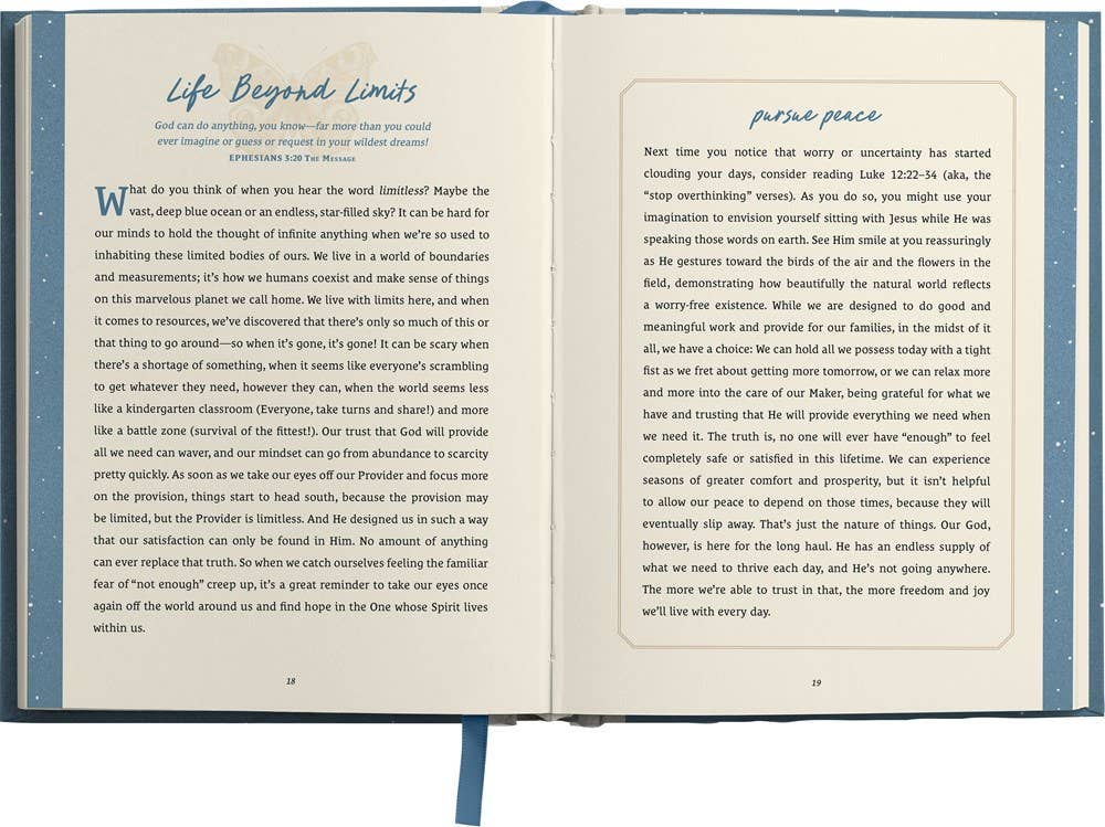 A Place of Peace : Devotions to Ease Stress and Enjoy a Calm
