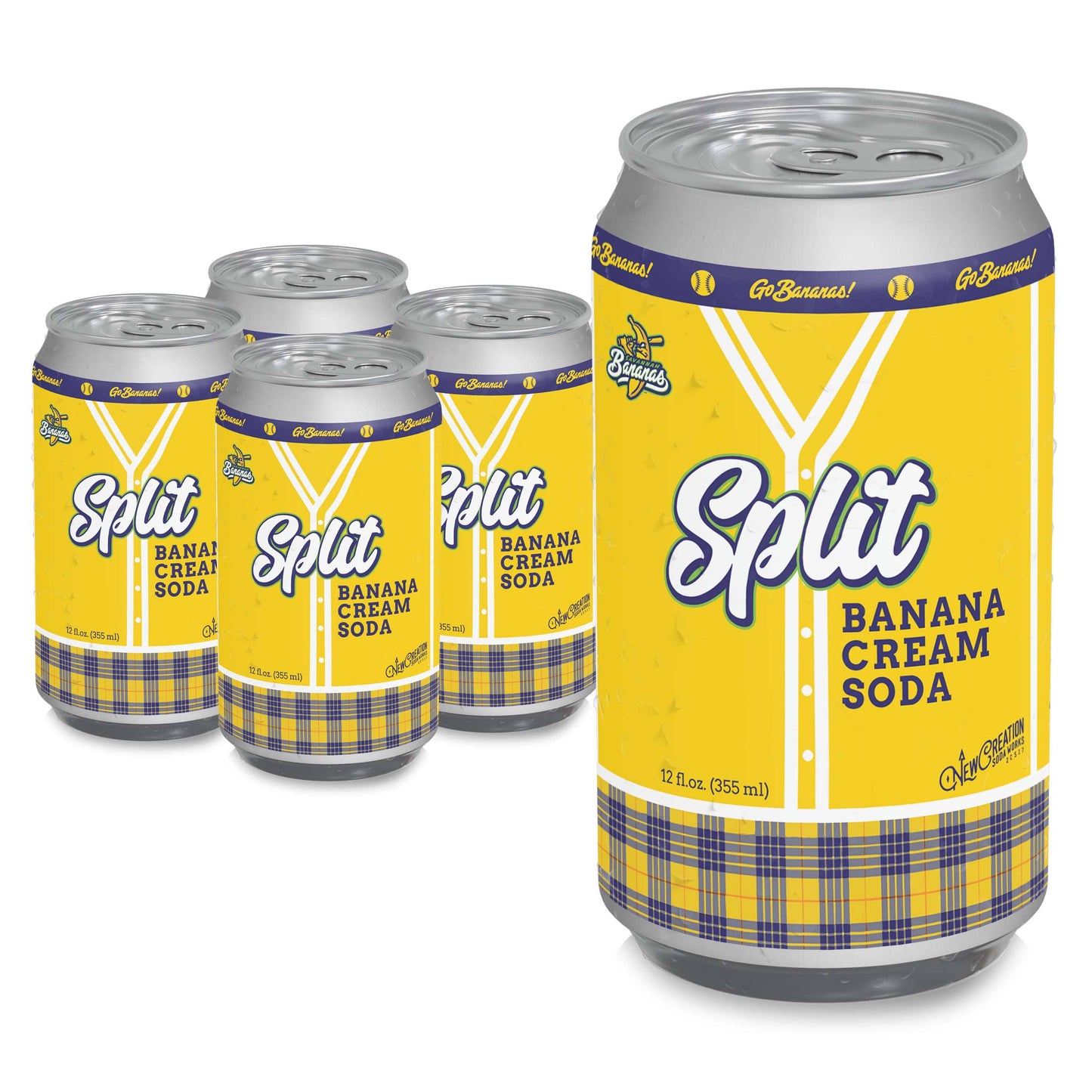 Split Banana Cream Soda
