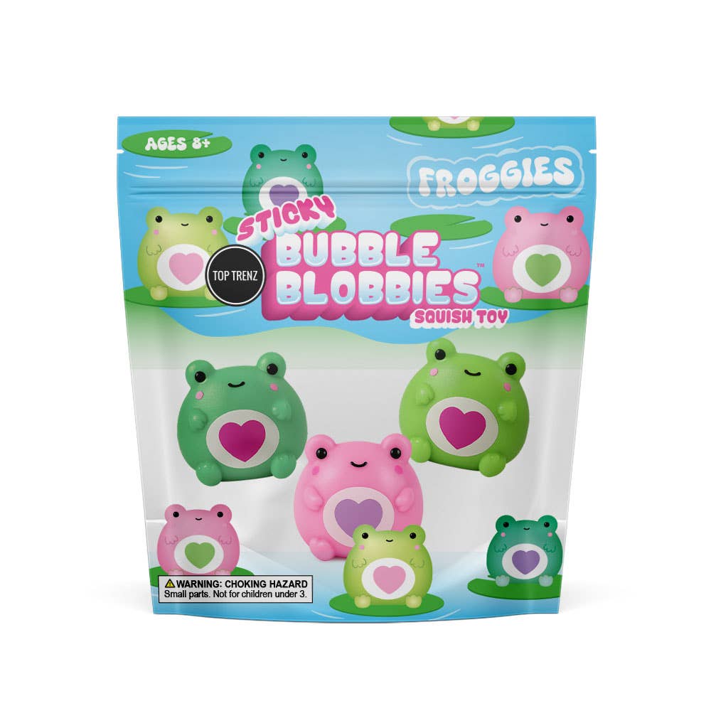Sticky Bubble Blobbies Frogs