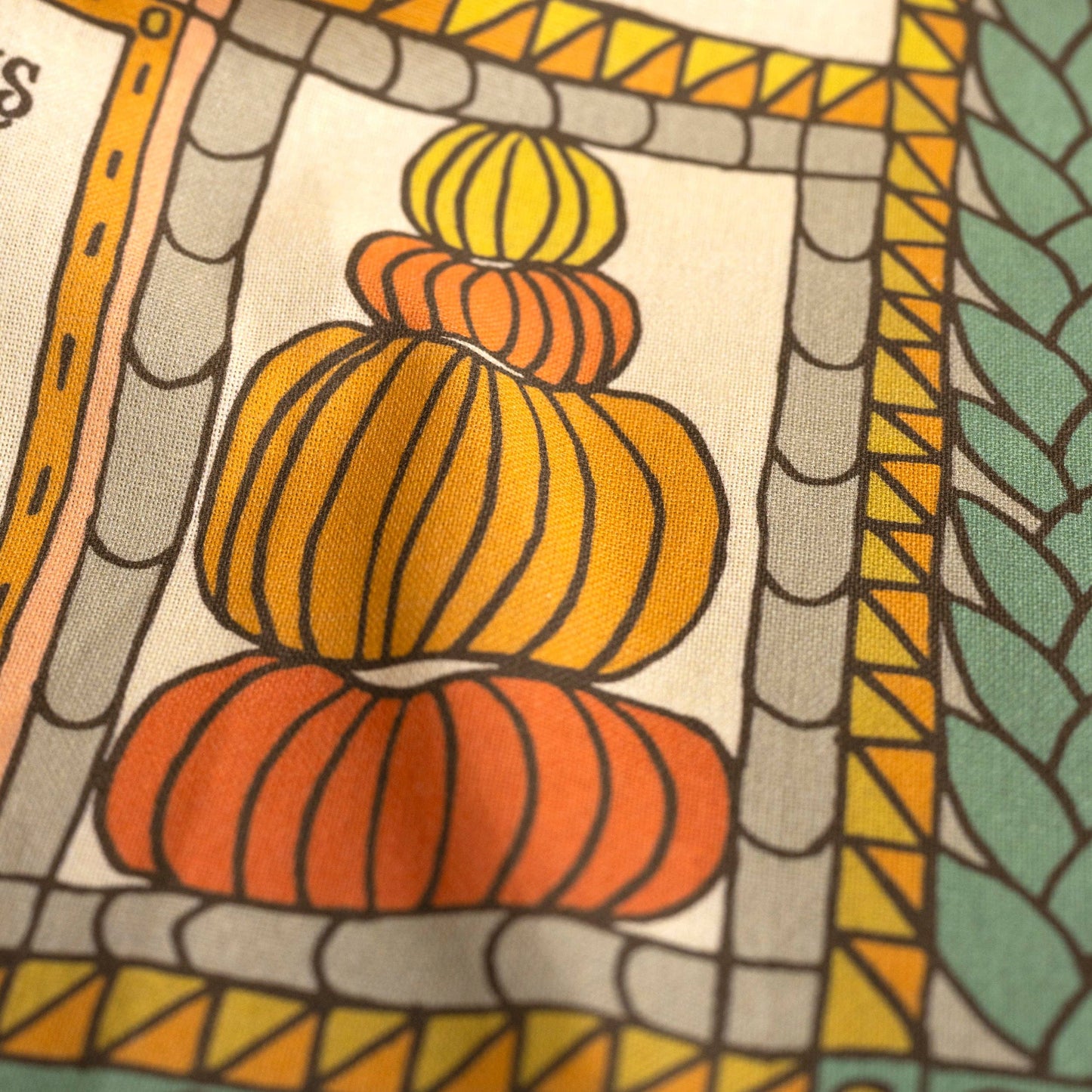 Give Thanks Scripture Tea Towel — Full Color