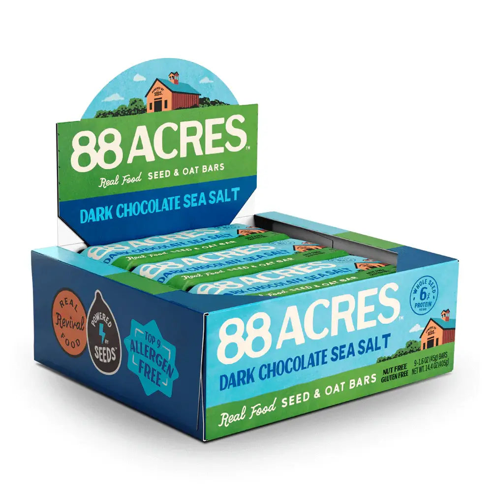 Dark Chocolate Sea Salt Seed + Oat Bar