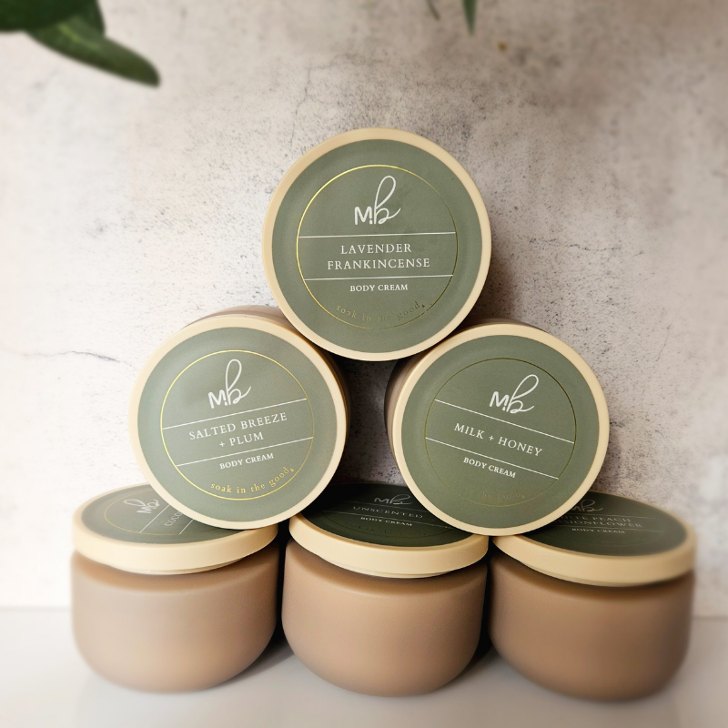 Lavender Frankincense Goat Milk + Tallow Body Cream