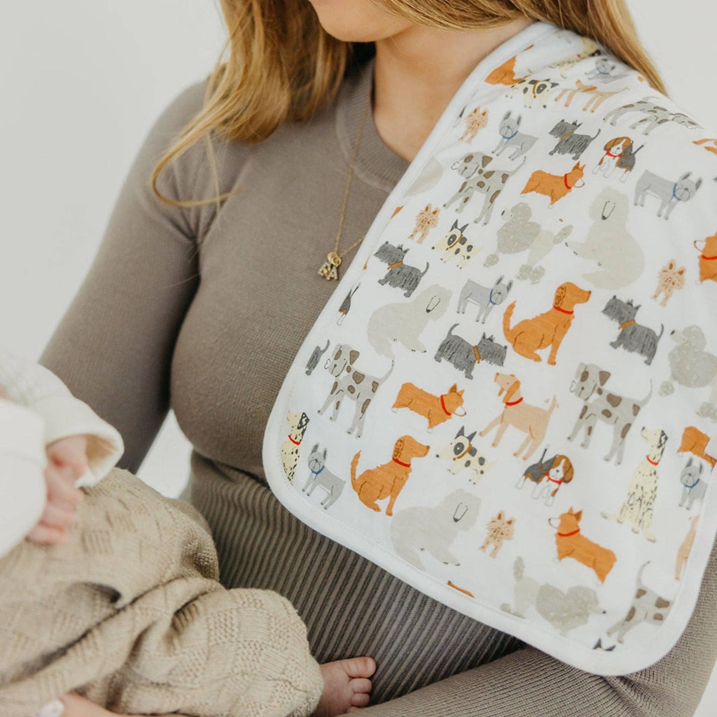 3 Pack Premium Burp Cloths - Rufus