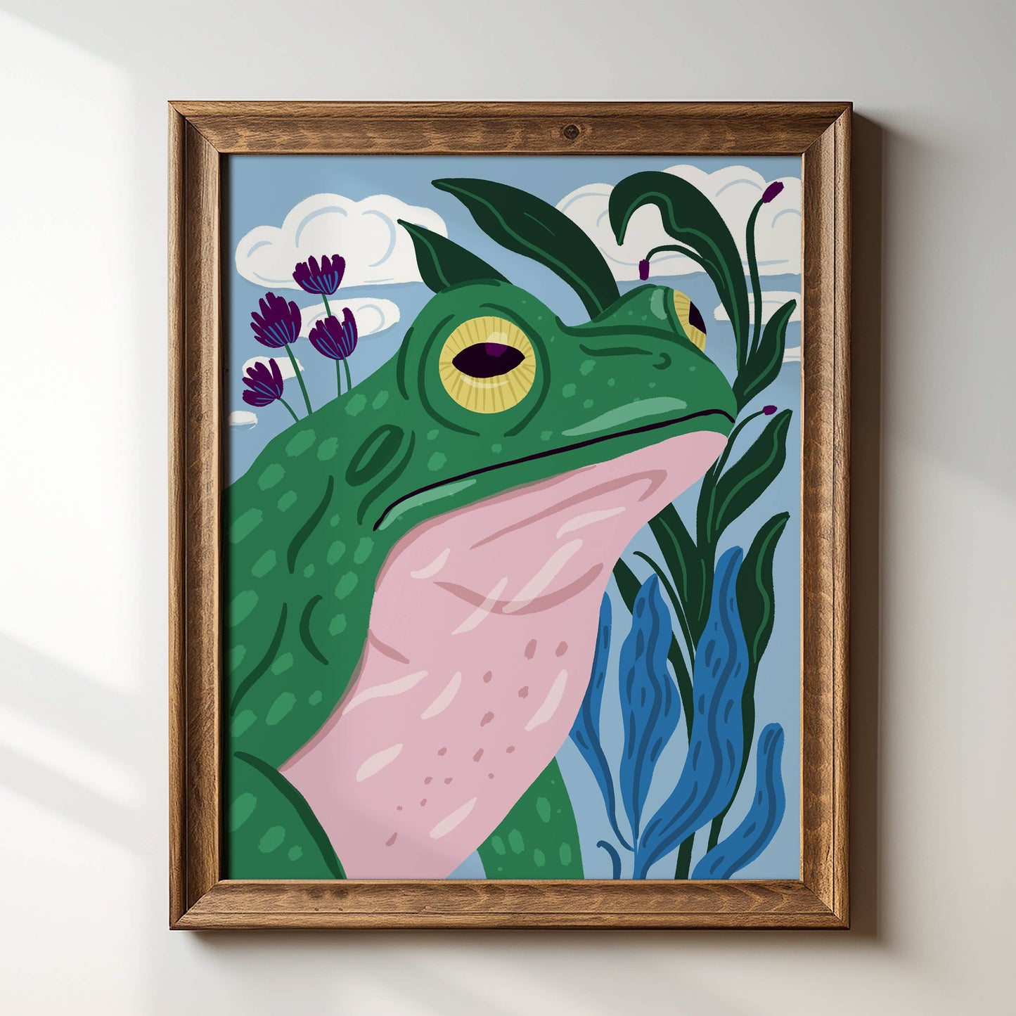 "Mr. Frog" - 8" x 10" Giclée Art Print