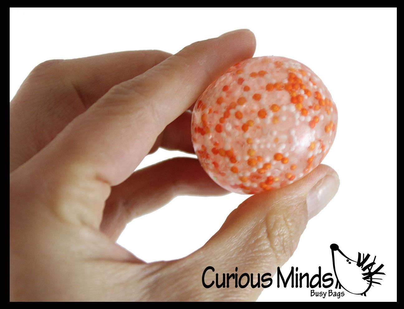Small Amazing 1.5" Confetti Bead with Thick Gel Mold-able