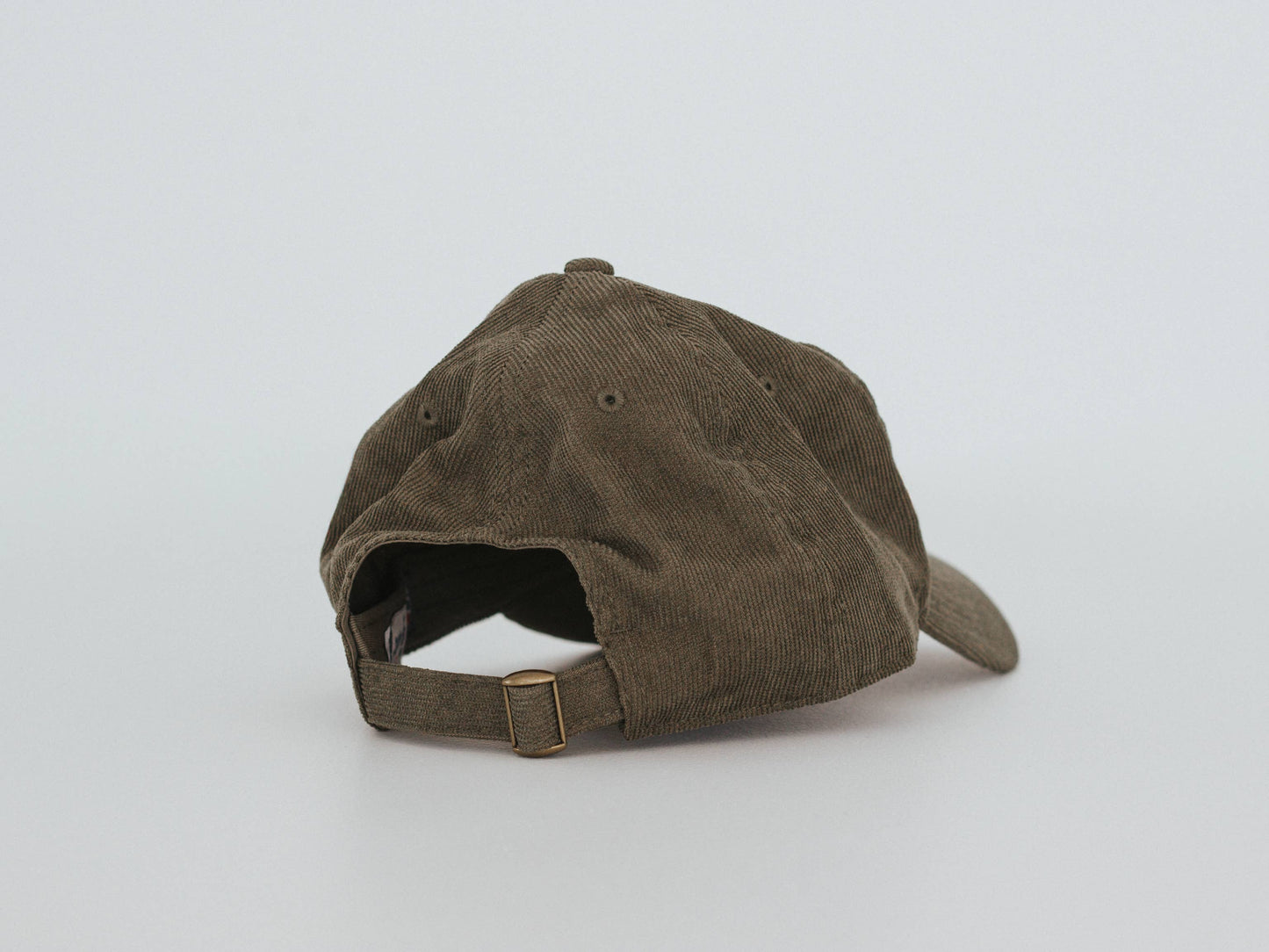Homesteady Modern Corduroy Hat • Embroidered Olive Cap