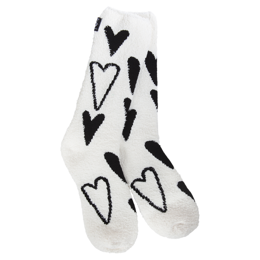 B+ W Heart Cozy Crew