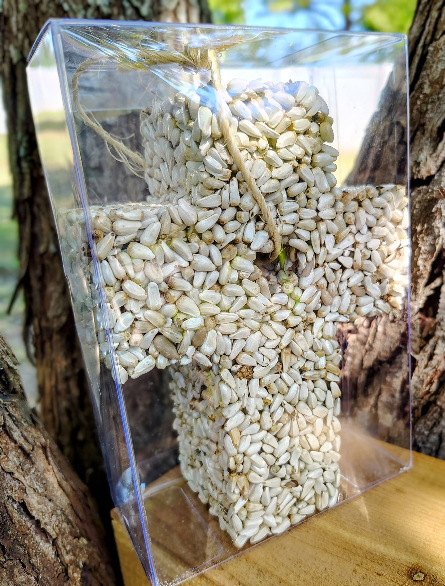 Cross Birdseed Ornament