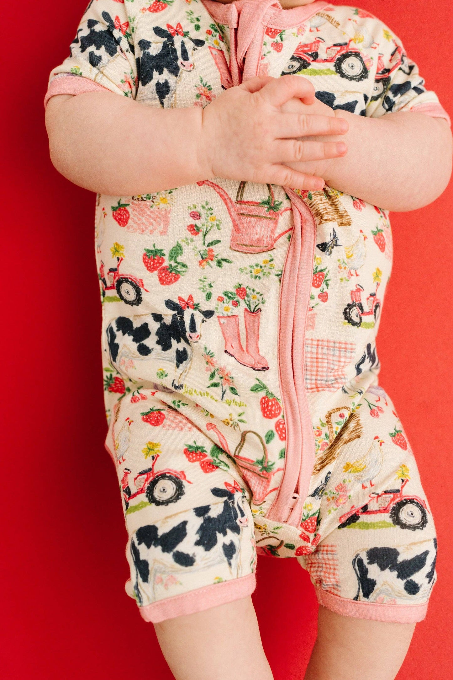 Blooming Homestead Bamboo Short Romper