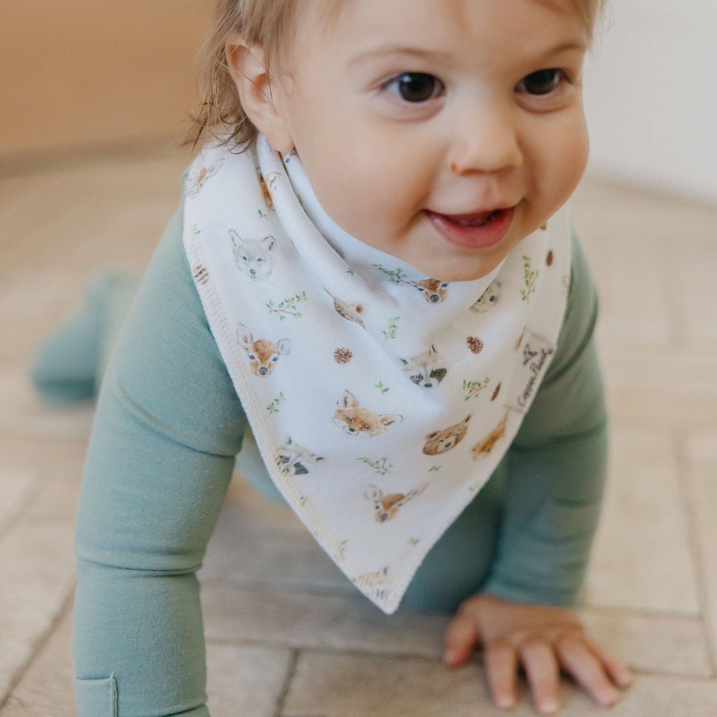 4 Pack Baby Bandana Bibs - Wilder