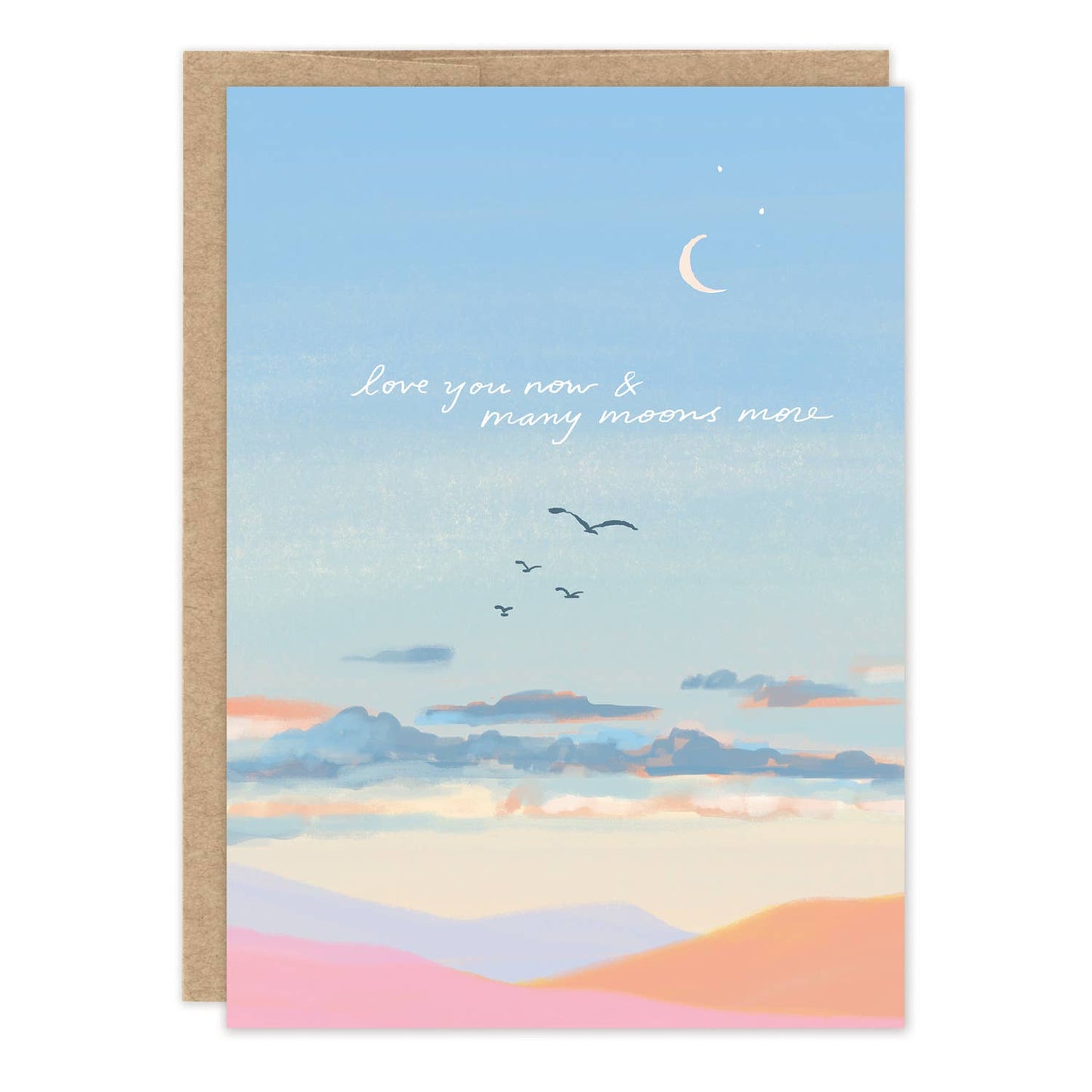 Many Moons Anniversary Card