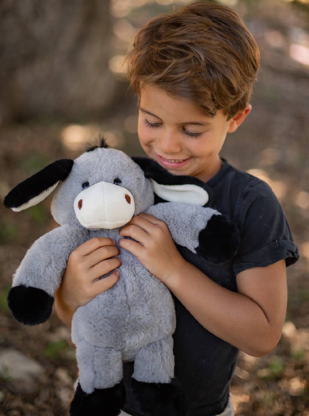 Darly Donkey World's Softest Lushee 16 inch Gray Plush Toy
