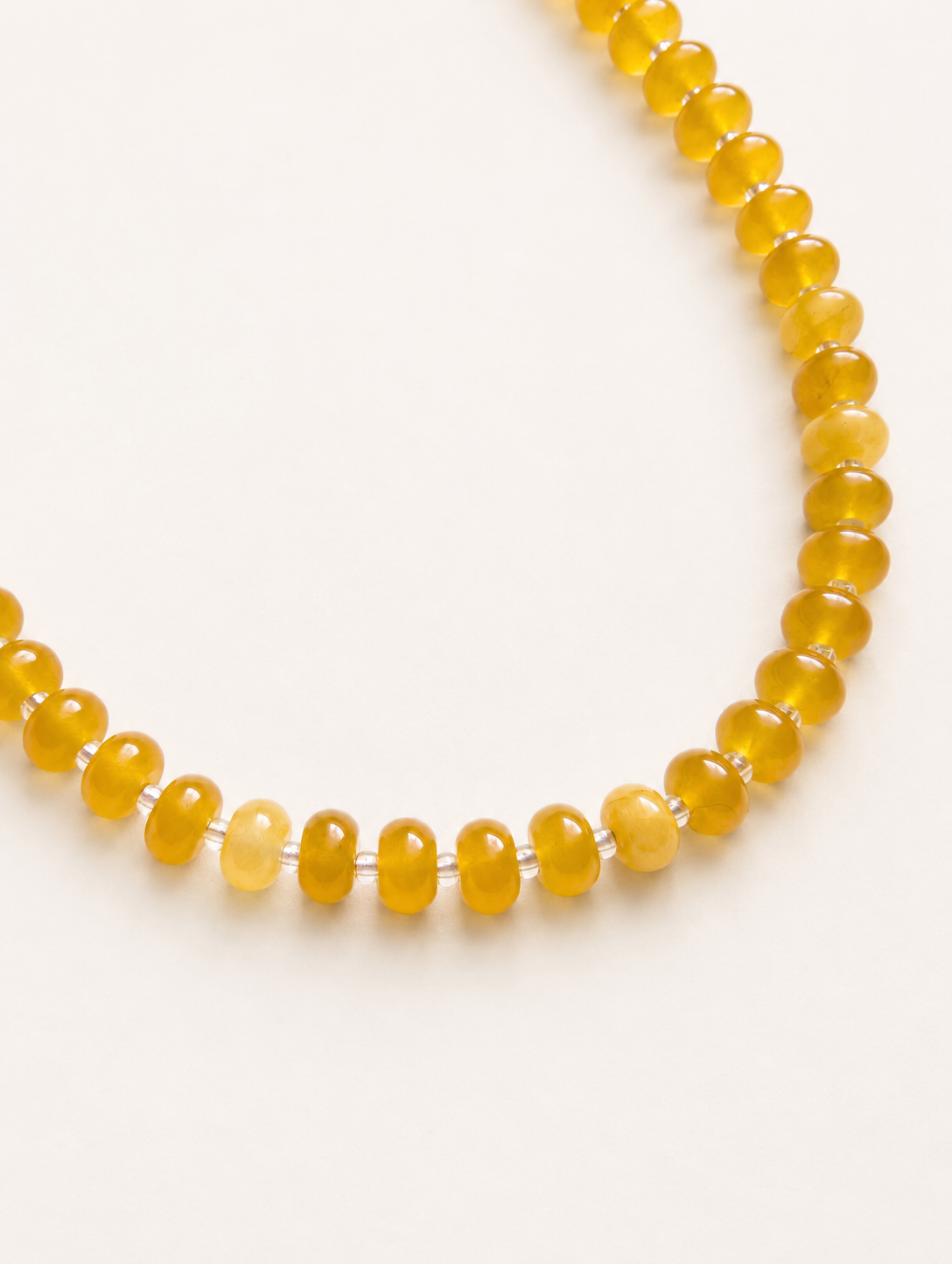 Marigold Beaded Necklace