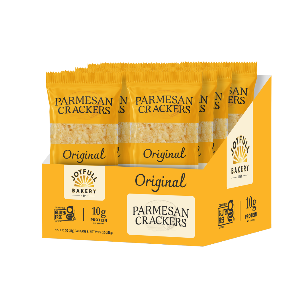 Joyfull Bakery Single Serve Original Parmesan Cracker 0.75oz