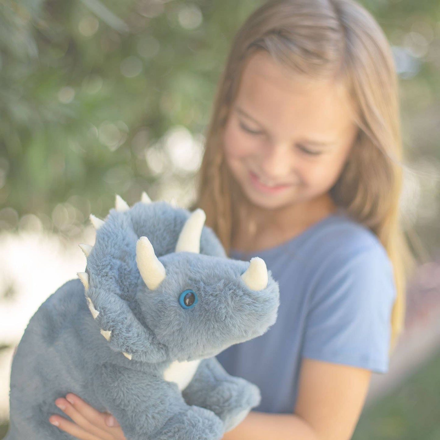 Teal Triceritops World's Softest 16" Large Lushees Plush Toy