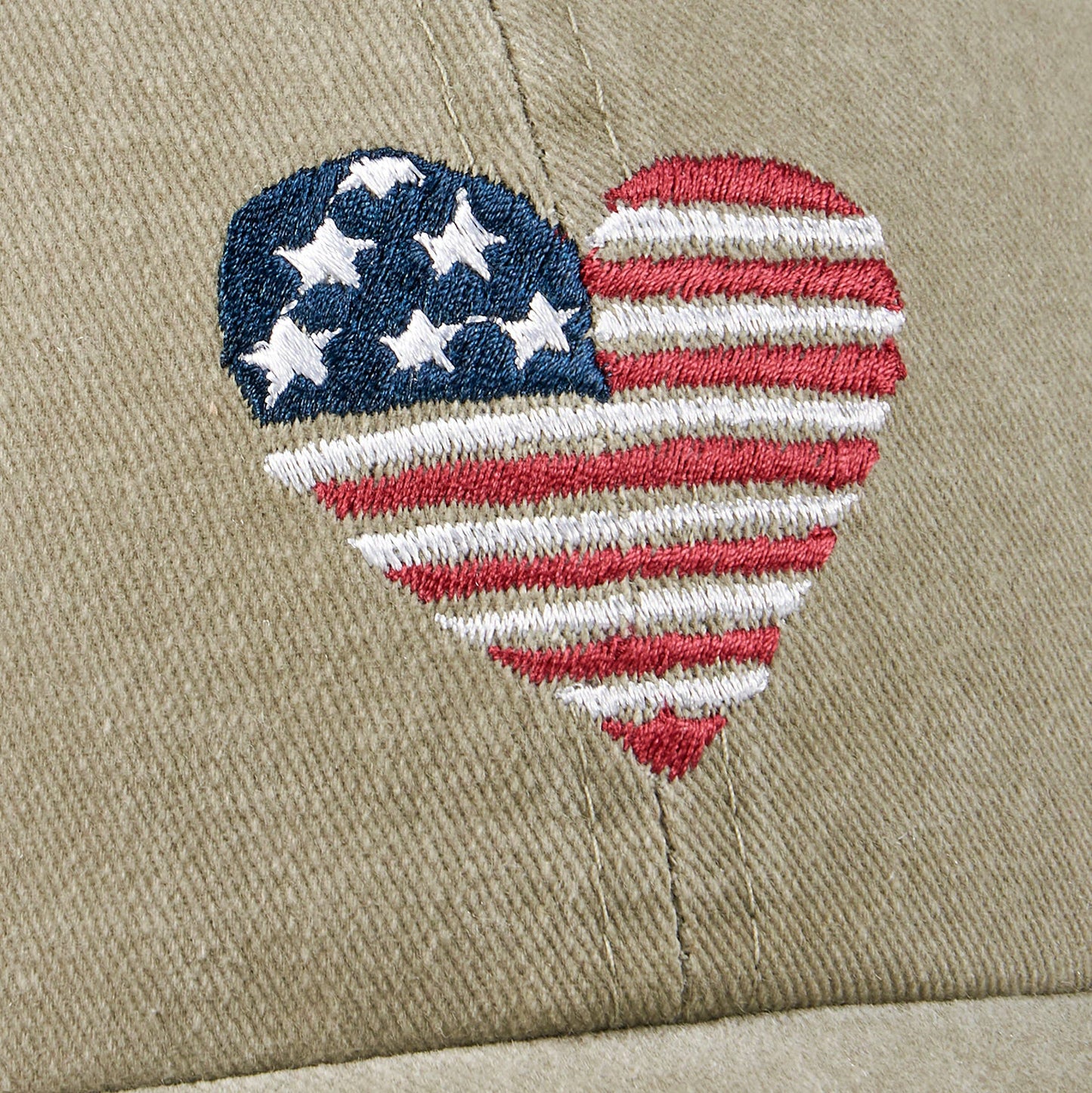 I Love USA Baseball Cap