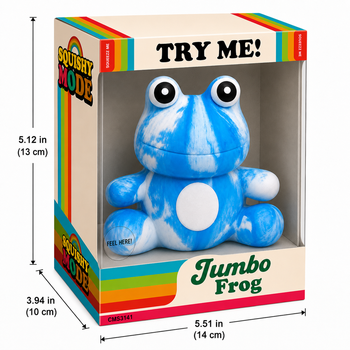 Squishy Mode Jumbo Frog Sensory Toy