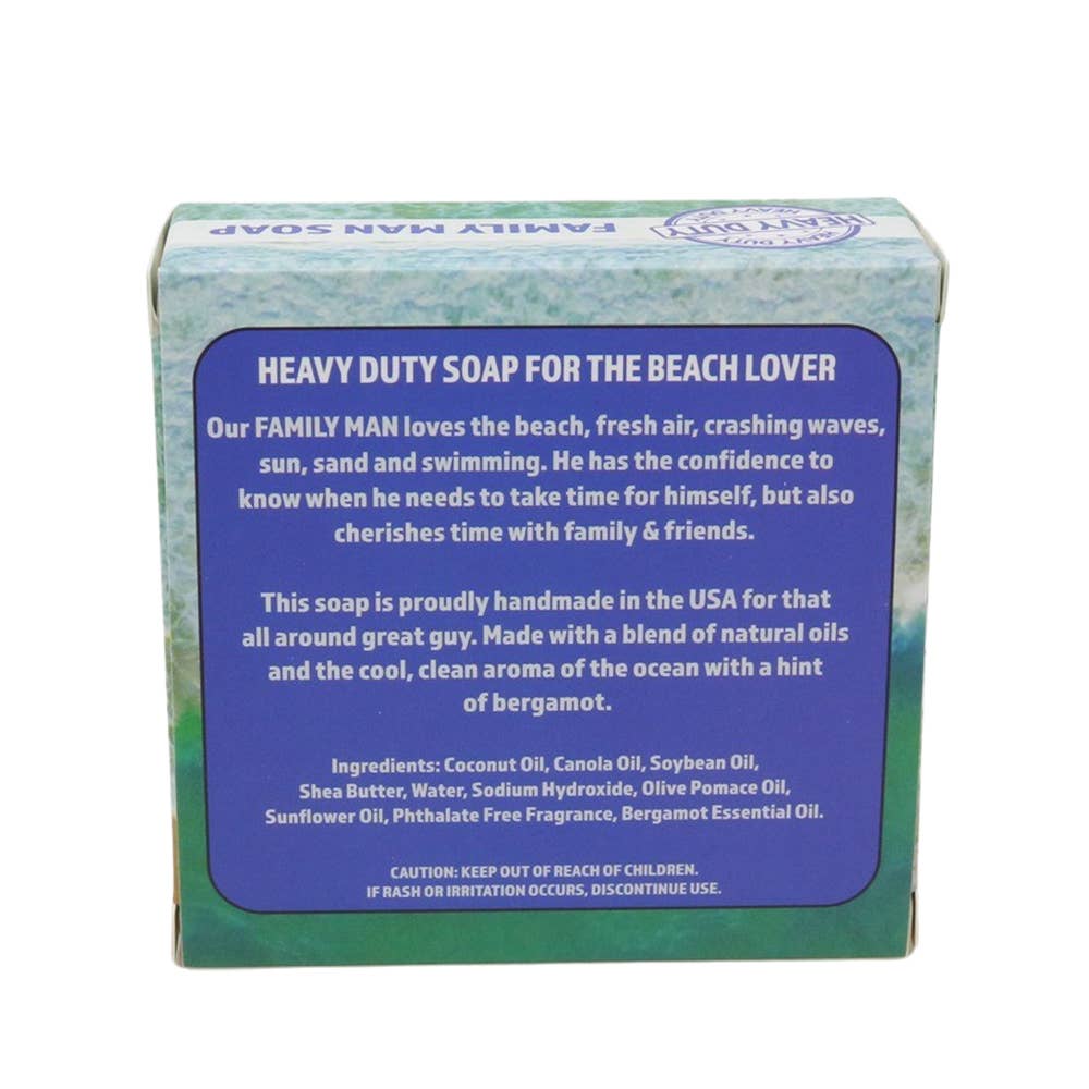 Family Man Heavy Duty Soap | Ocean Breeze & Bergamot