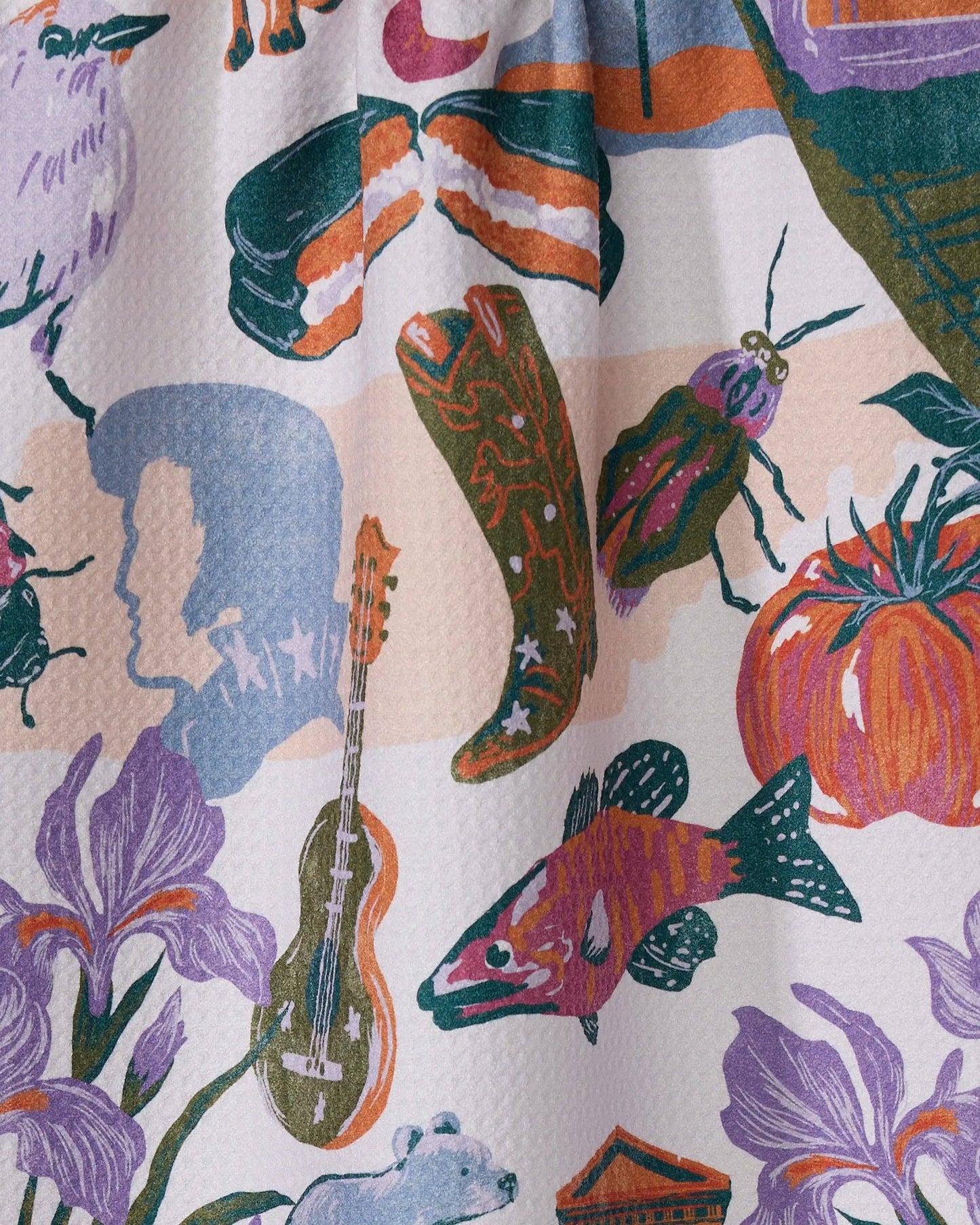 Greetings From Tennessee Tea Towel