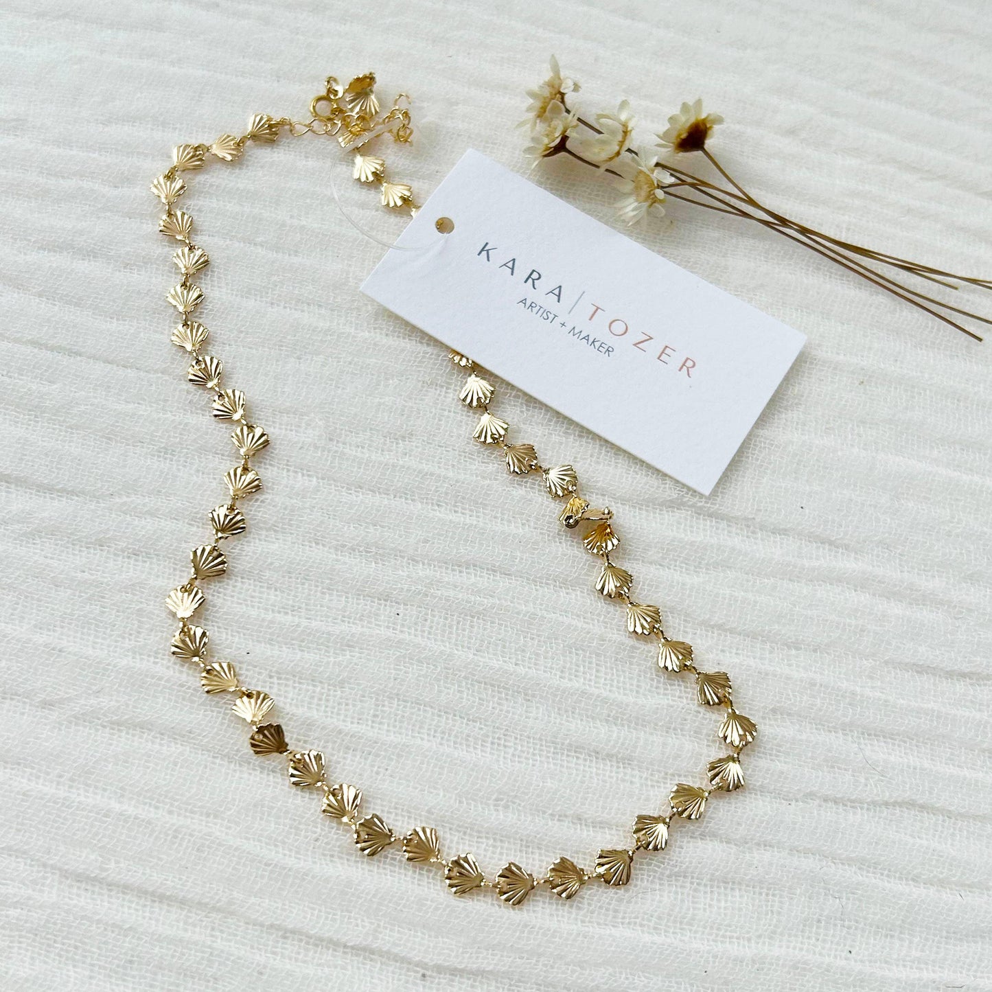 Dainty Seashell Necklace