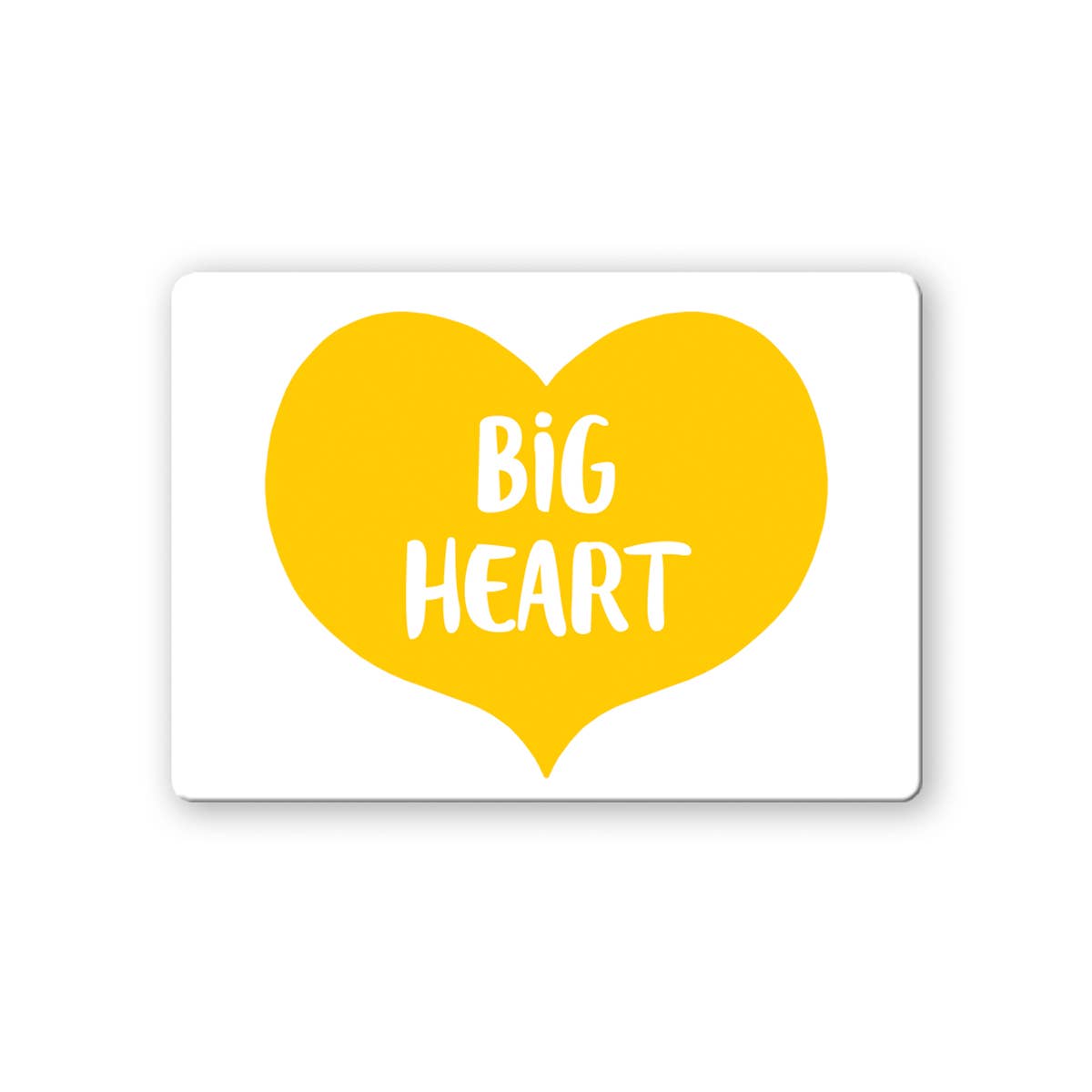 Personalized City Magnet - Big Heart