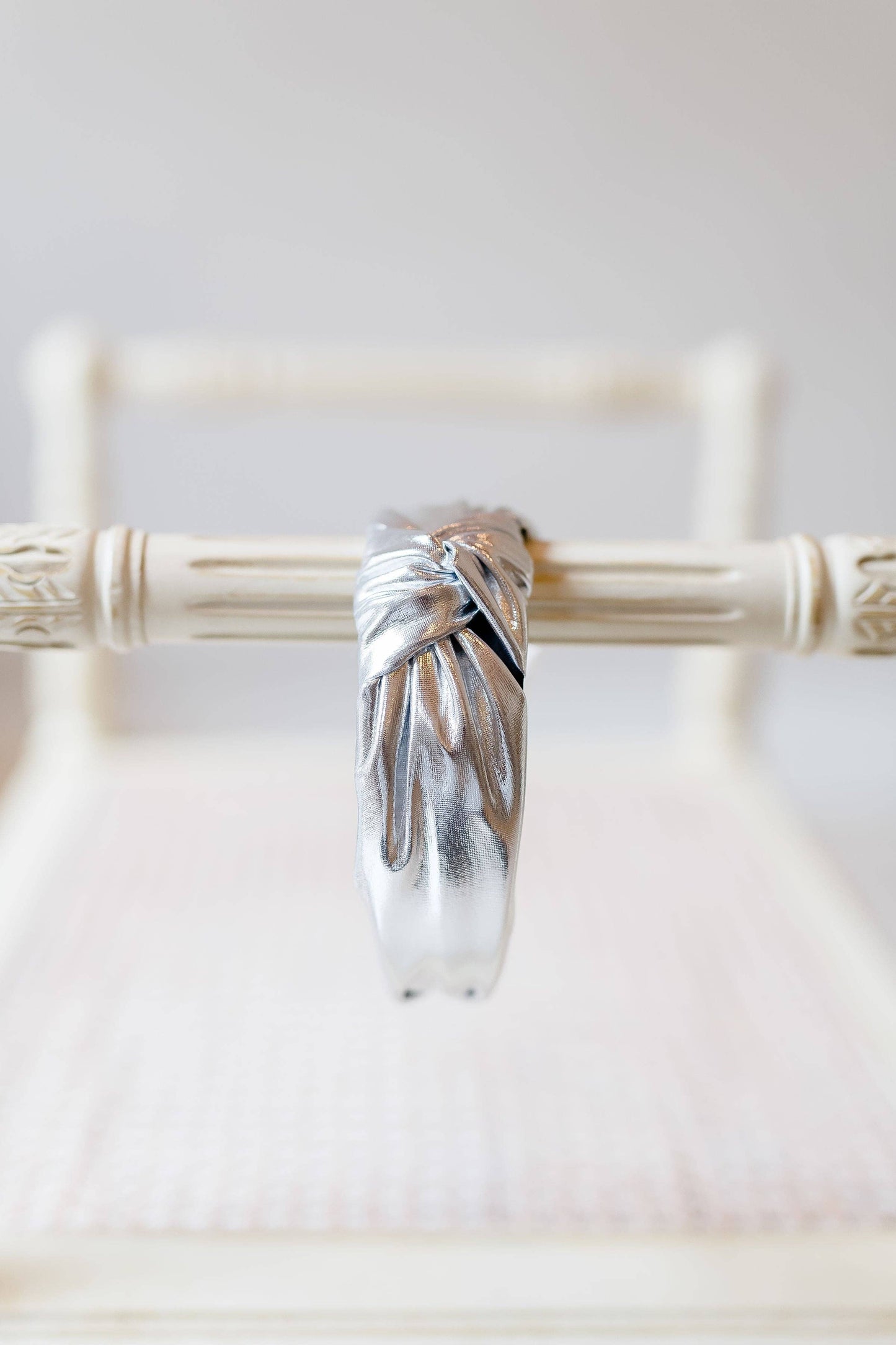 Lamé Knot Headband