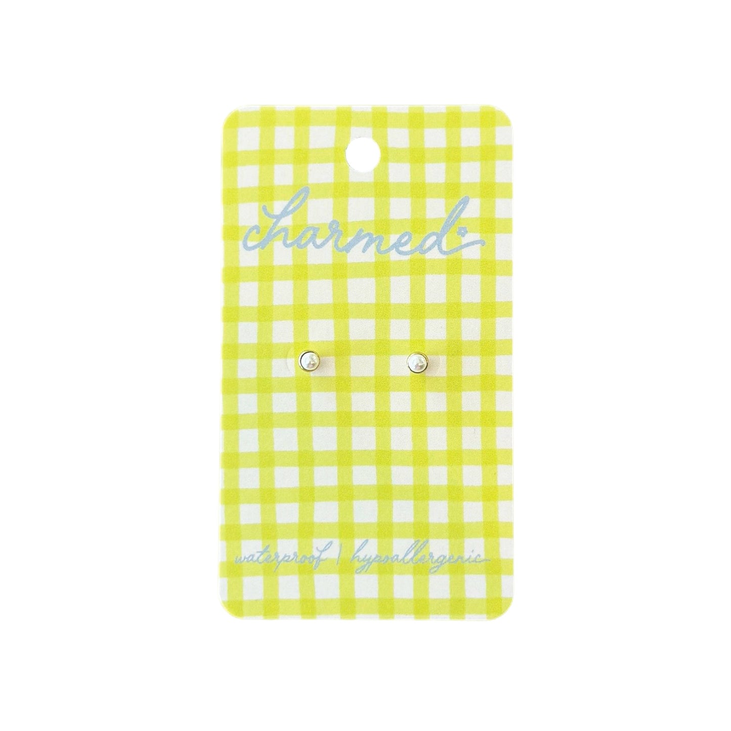 Pearls | Hypoallergenic & Screw-back