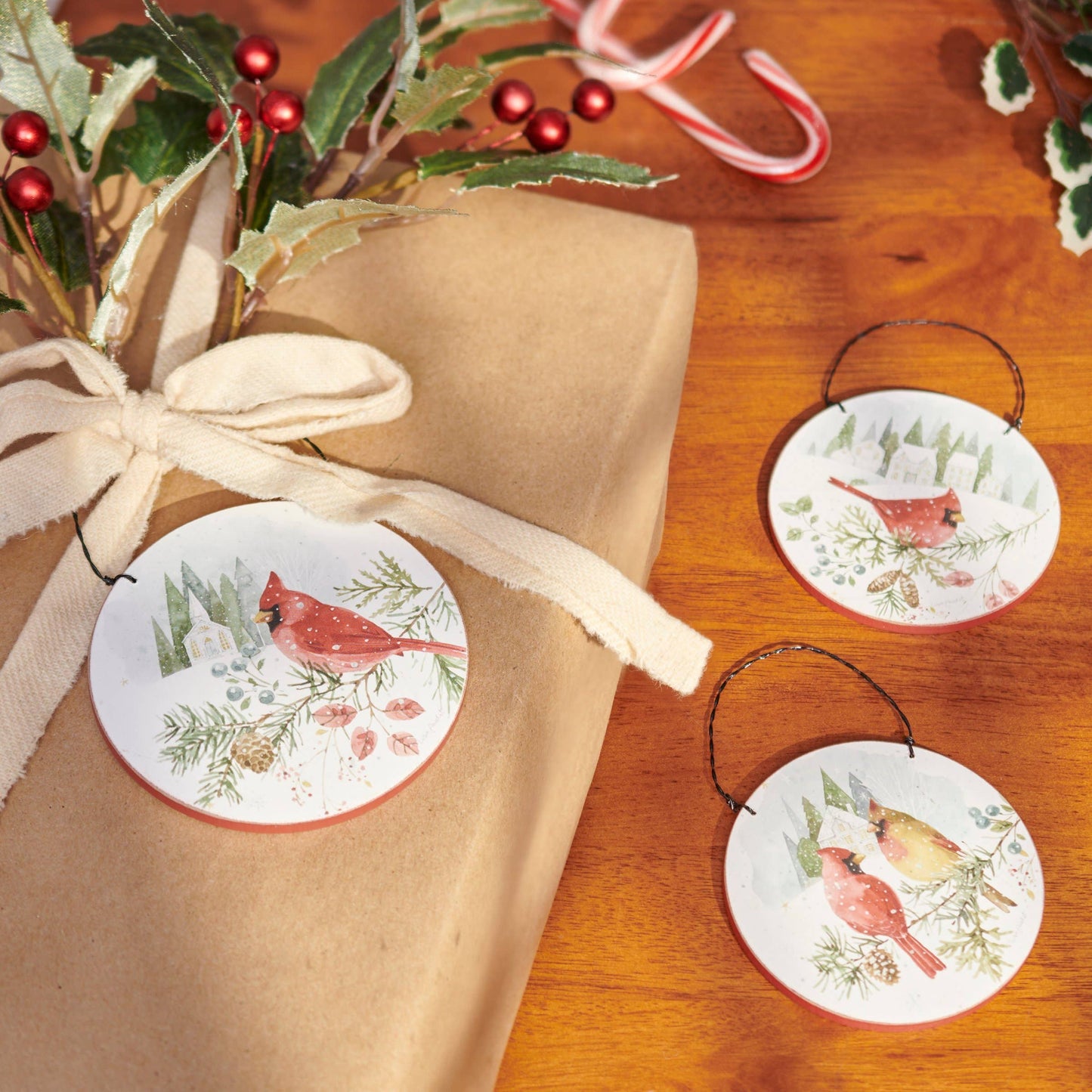 Winter Cardinal Ornament