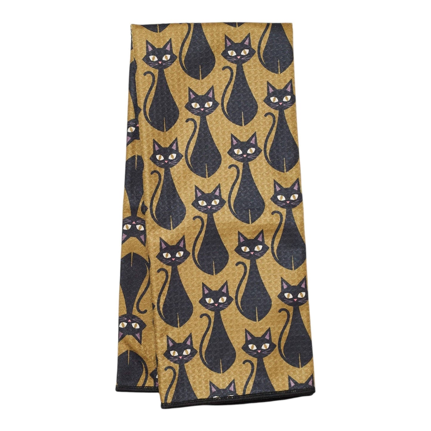 Anywhere Towel Reversible - Heather Jacobs Black Cat