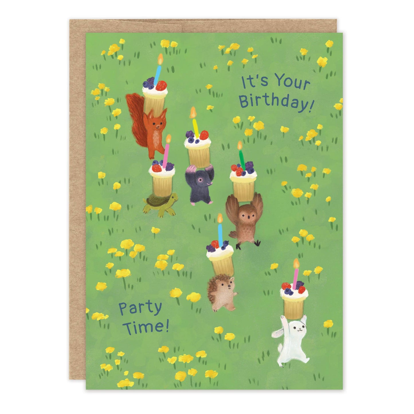Cupcake Parade Birthday Card