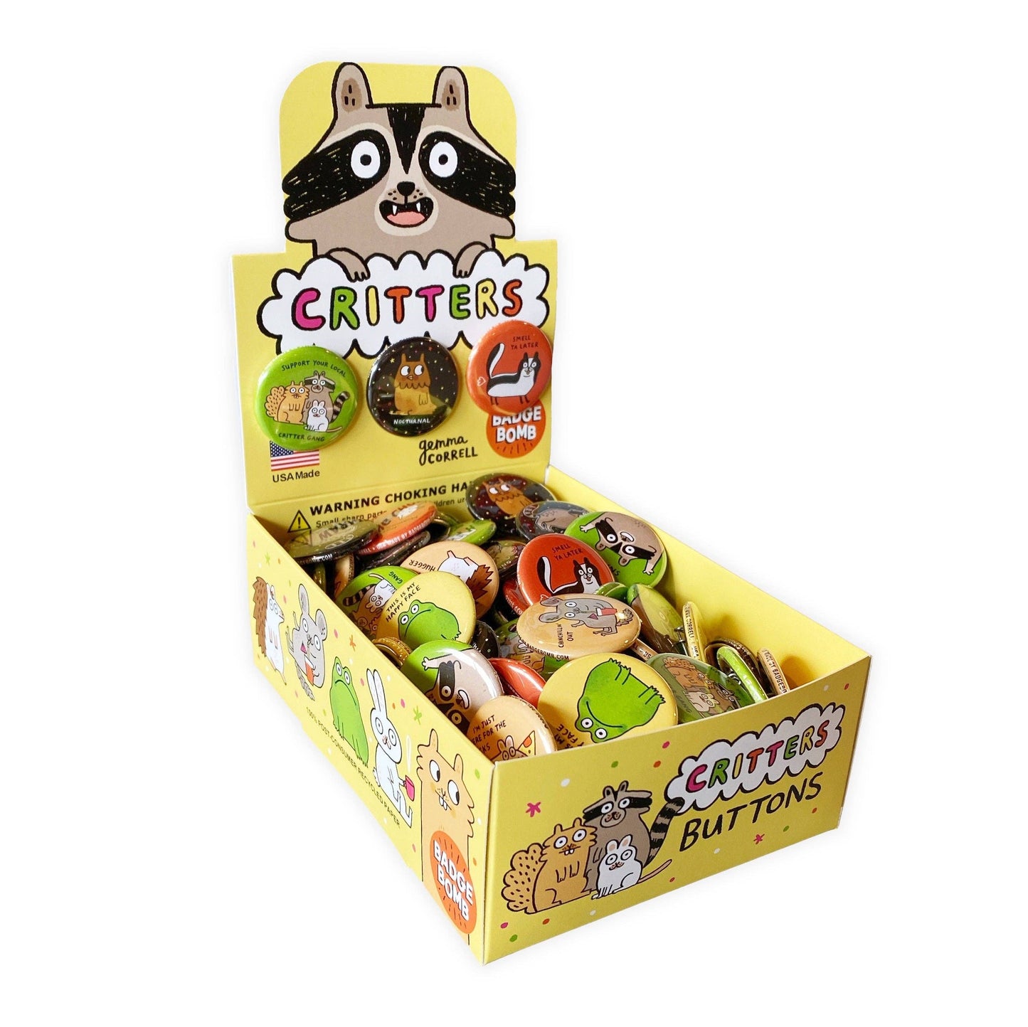 Critters 1.25" Button