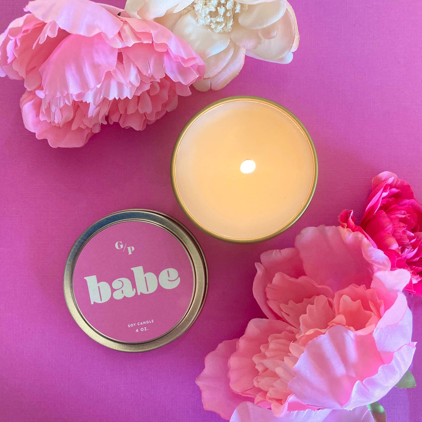 Babe Just Because 4 oz. Candle Tin