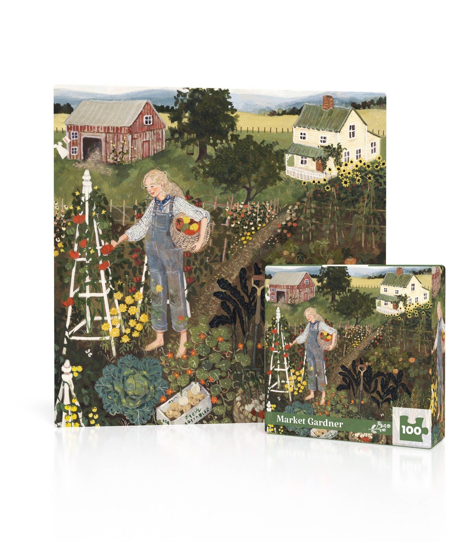 Market Gardener Mini - 100 Piece Mini Puzzle