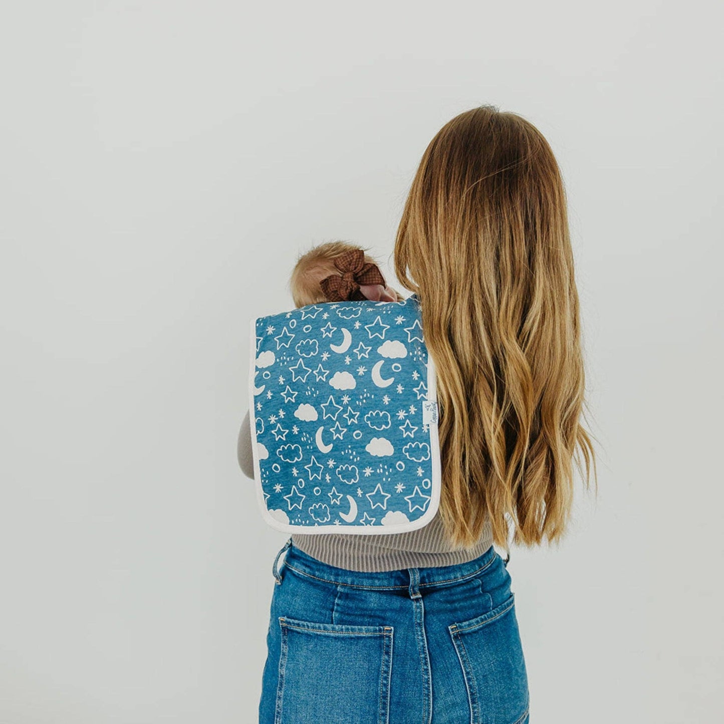 3 Pack Premium Burp Cloths - Rufus