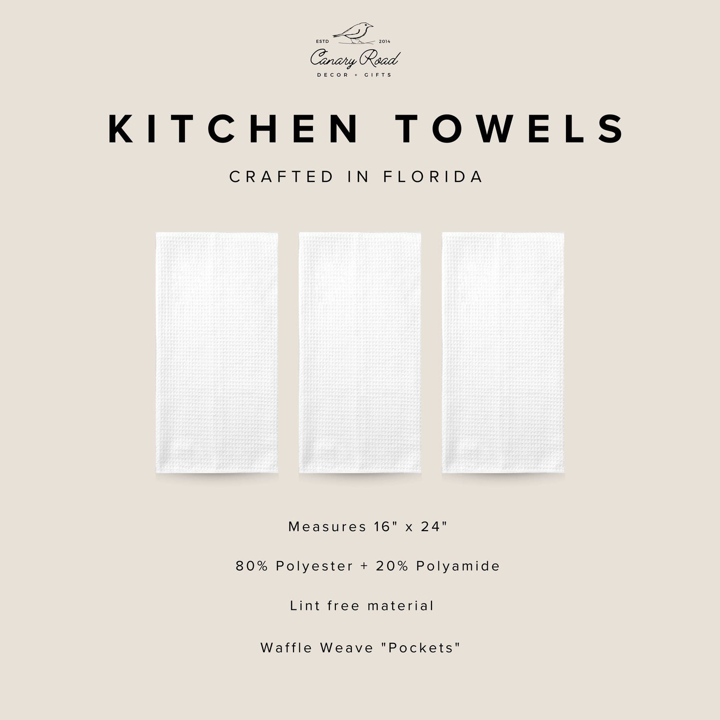 Chicken Collage Farmhouse Coop Homestead Kitchen Towel