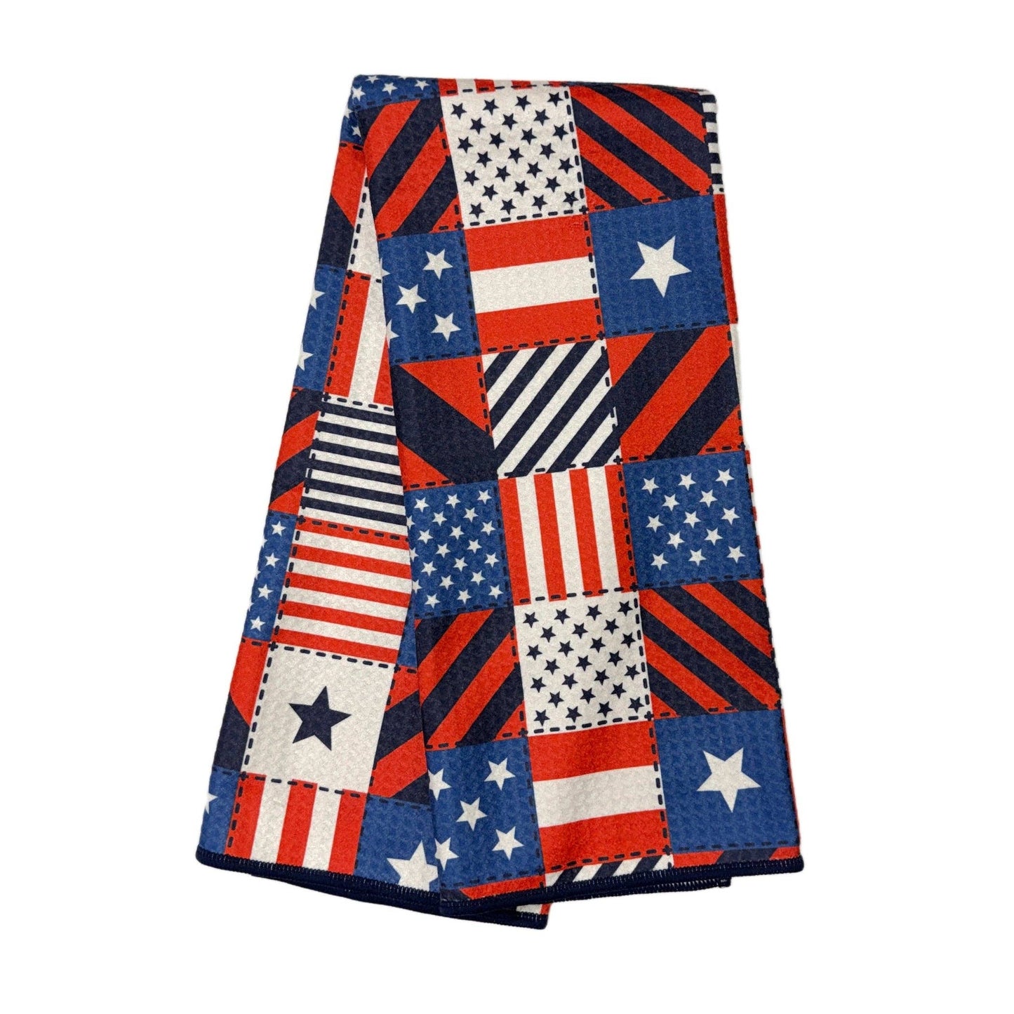 Anywhere Towel  - Signature Collection Flag Quilt