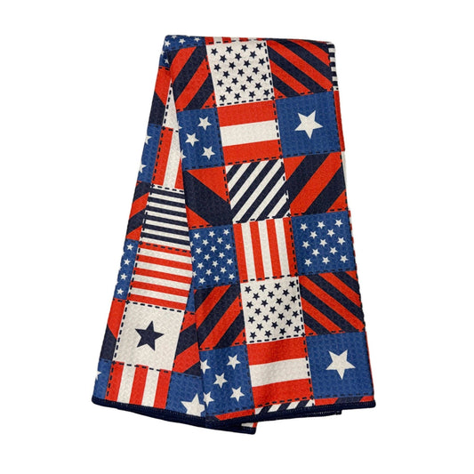 Anywhere Towel  - Signature Collection Flag Quilt